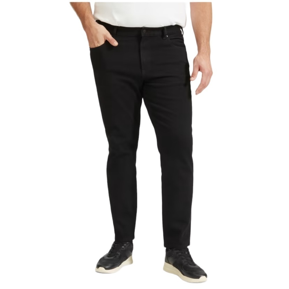 NEW‎ EVERLANE The Athletic 4-Way Stretch Organic Jean in Black Size 31 x 32